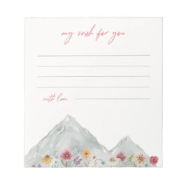 Wildblume will Notecards | WILDBLUME Notizblock