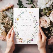 Wildblume Wreath Wedding