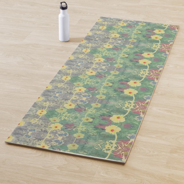 Wildblume Yogamatte (Beispiel)