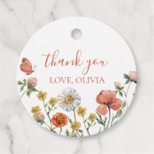 Wildblume zum ersten Geburtstag Vielen Dank