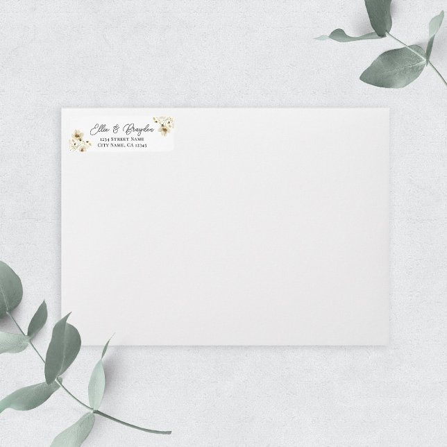 Wildblume zum Hochzeitssehen: Rücksendeadresse (Von Creator hochgeladen)