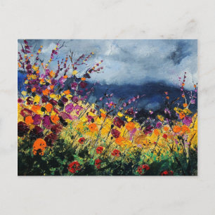 Wildblumen45 Postkarte