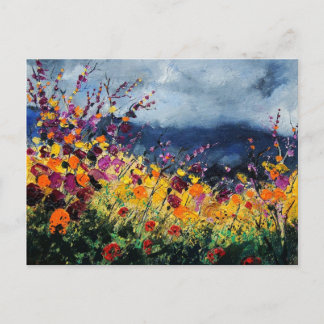 Wildblumen45 Postkarte