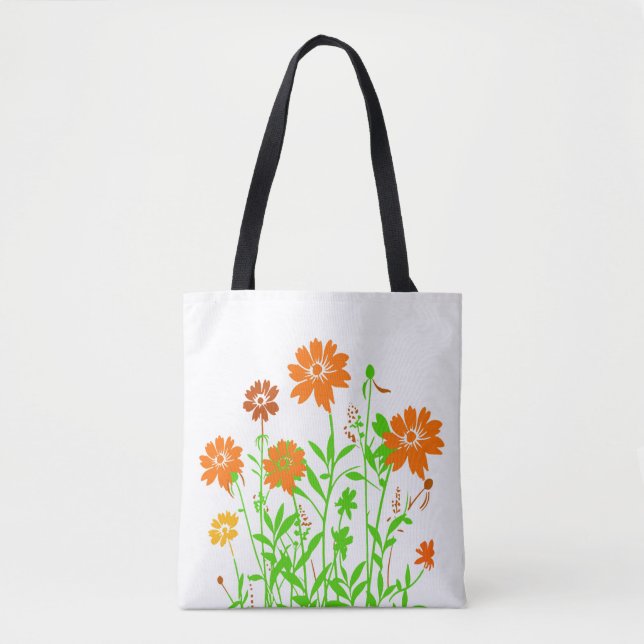 Wildblumen-79156 Tasche (Vorderseite)