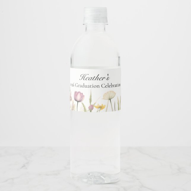Wildblumen-Abschlussfeier (Vorderseite)