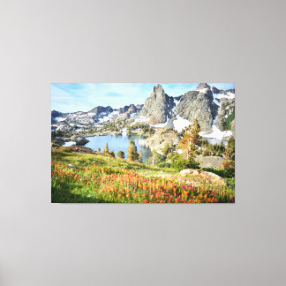 Wildblumen am Minaret Lake Leinwanddruck
