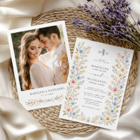 Wildblumen-Aquarell-Blumen-Foto-Hochzeit