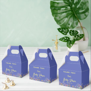 Wildblumen Baby Dusche Gefallen Box Geschenkschachtel
