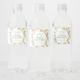 Wildblumen Babydusche