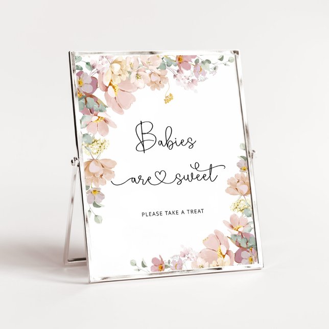 Wildblumen Babys sind süßes Poster (Von Creator hochgeladen)