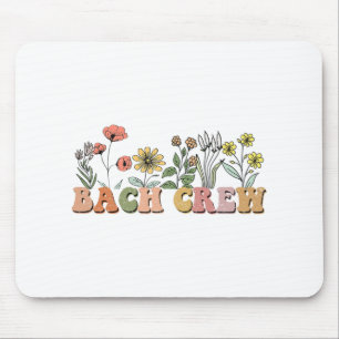 Wildblumen Bach Crew Funny Bachelorette Bridal Pa Mousepad