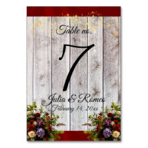 Wildblumen, Bänder und Lichter - rot