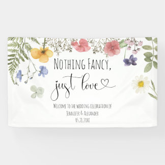 Wildblumen Banner