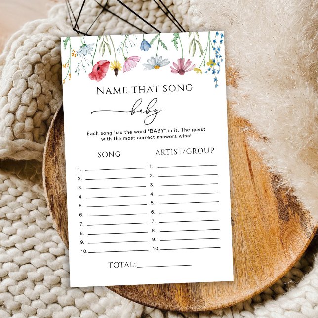 Wildblumen Benennen Sie das Babyspiel (Von Creator hochgeladen)