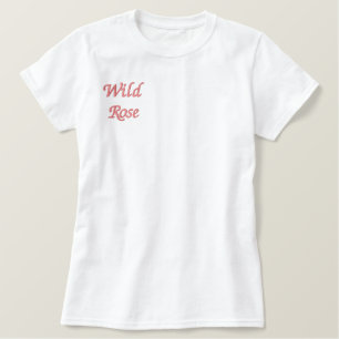 WILDBLUMEN BESTICKTES T-Shirt