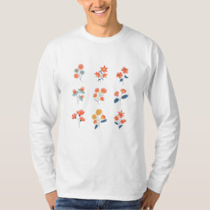 Wildblumen Blume Botanisch T-Shirt