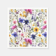 Wildblumen Blumenbeete Blume Aquarell
