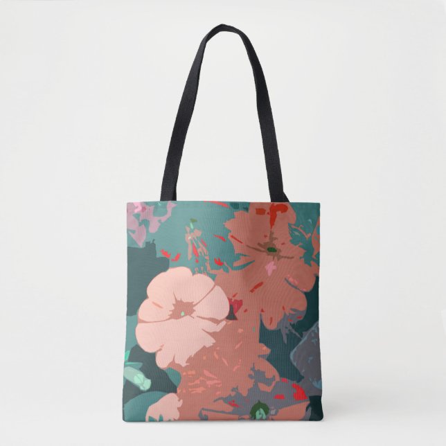 Wildblumen Blumenhochzeiten Bridesmaid Geschenk Ge Tasche (Vorderseite)