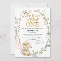 Wildblumen Blumenkraut Bunny Birthday