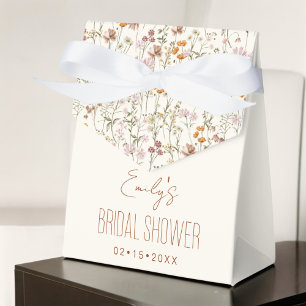 Wildblumen Boho Brautdusche In Bloom Garten Geschenkschachtel