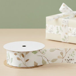 Wildblumen Boho Satinband