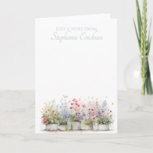 Wildblumen-Botanik-Blumen-Lehrer-Dankeschön