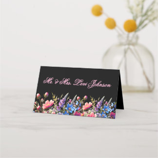 Wildblumen Botanische Hochzeit Sitzplan Platzkarte