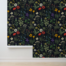 Wildblumen-Collage