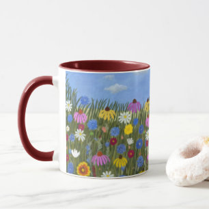 Wildblumen Combo-Tasse Tasse