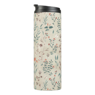 Wildblumen der Flora Thermosbecher