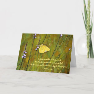 Wildblumen der Natur Gelbe Schmetterlingsbibel Ver Karte