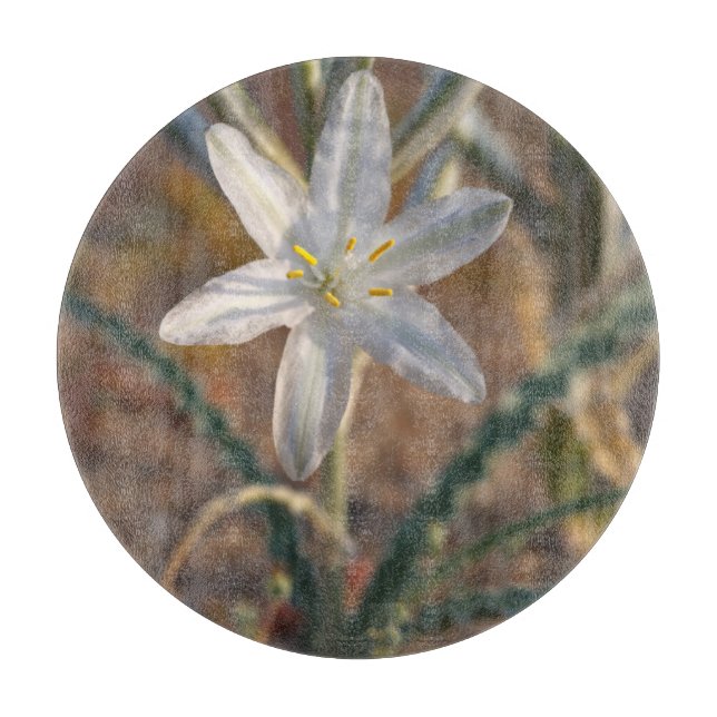 Wildblumen der Wüstenlilie Schneidebrett (Vorderseite)