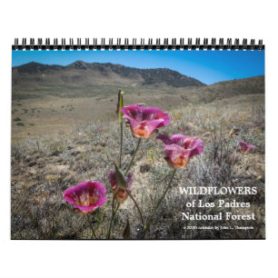 Wildblumen des Naturwaldes Los Padres Kalender