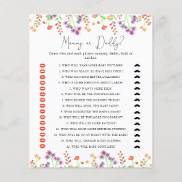 Wildblumen Duschgame für Mami oder Papa