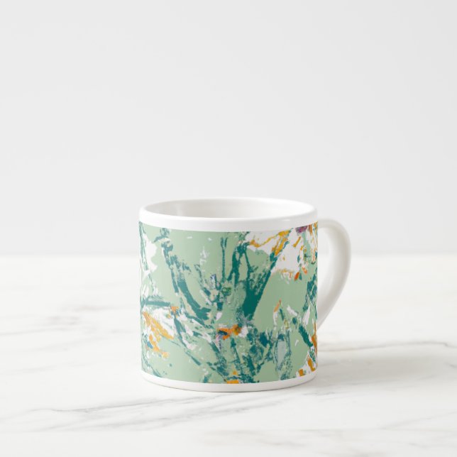 Wildblumen Espressotasse (Vorderseite Rechts)