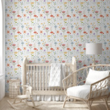Wildblumen Floral Baby Kinderzimmer Schlafzimmer