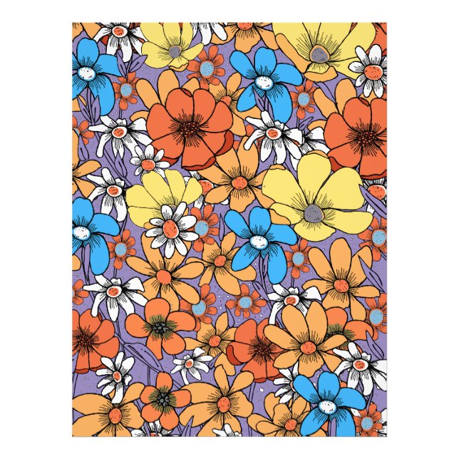 Wildblumen Fotodruck (Vorne)