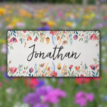 Wildblumen für die Aquarellfrühlingserie Personali