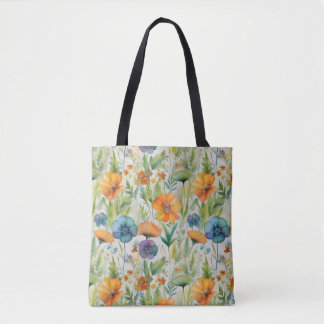 Wildblumen für die französische Landesdekoration Tasche