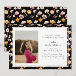 Wildblumen für Schwarze Flora Abschluss Ankündigung