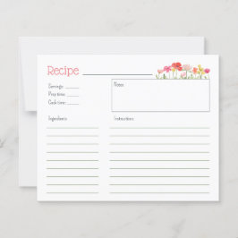 Wildblumen für Wasserfarben