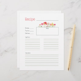 Wildblumen für Wasserfarben