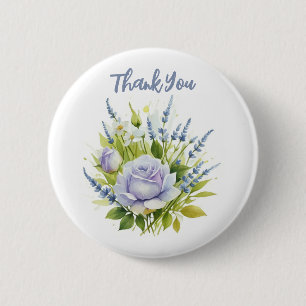 Wildblumen für Wasserfarben Button