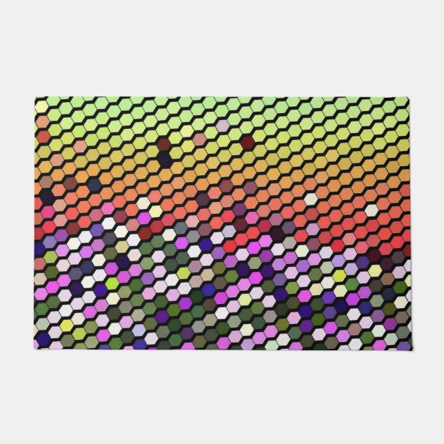 WILDBLUMEN FUßMATTE (Vorderseite)