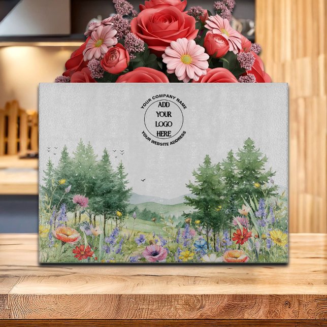 Wildblumen - Geschäftslogo Schneidebrett (Von Creator hochgeladen)