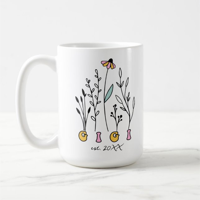 Wildblumen Gigi Kaffeetasse (Links)