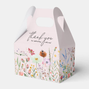 Wildblumen Girl Baby Dusche Geschenkschachtel