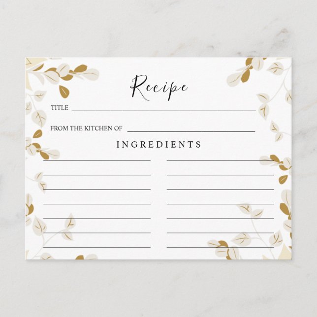 Wildblumen Hochzeit ,Boho Blumenzitat Postkarte (Vorderseite)