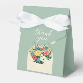 Wildblumen Hochzeit im botanischen Garten Geschenkschachtel