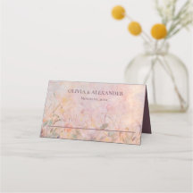 Wildblumen Hochzeit mit Aquarellblumen